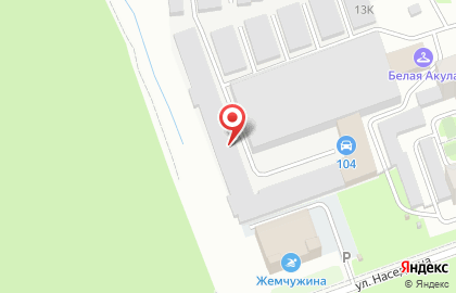 Автосервис 104 в Череповце на карте