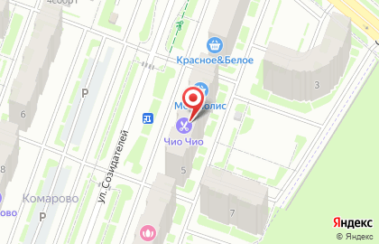 Семейный салон красоты Каскад на карте