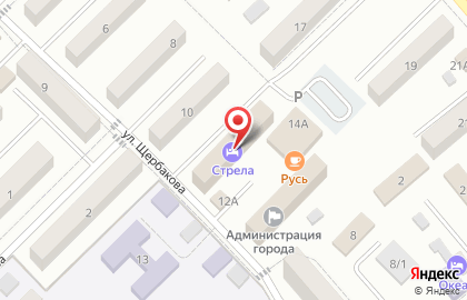 Магазин канцтоваров в Астрахани на карте