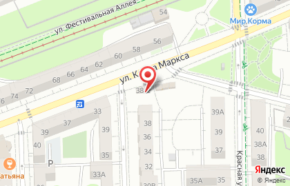Магазин Балтптицепром в Центральном районе на карте