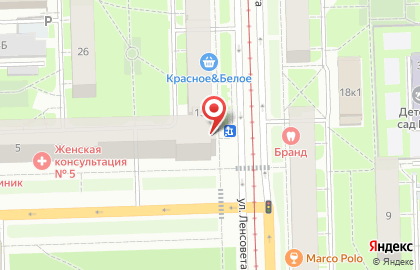 Магазин фиксированных цен Единая цена в Московском районе на карте