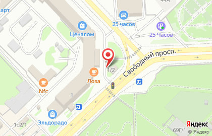 БаБах на Телевизорной улице на карте