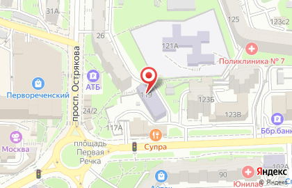 Территориальный отдел опеки и попечительства по Ленинскому району на карте