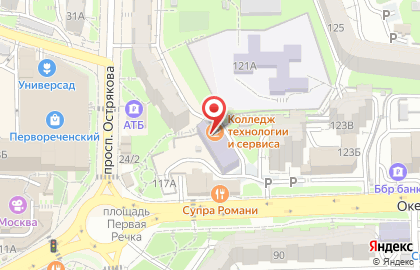 Территориальный отдел опеки и попечительства по Фрунзенскому району на карте