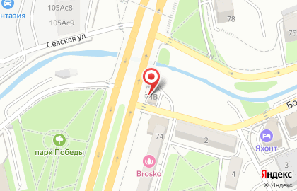 Специализированный кофе-магазин БаристаДВ на проспекте 100-летия Владивостока на карте