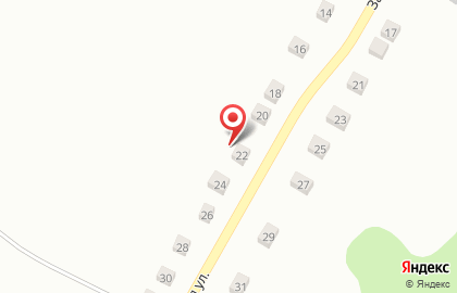 Магазин продуктов на Западной улице на карте