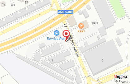 Автокомплекс Service avto на карте