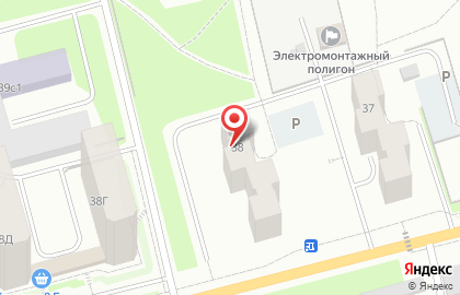 Общежитие КрасГАУ на улице Елены Стасовой на карте