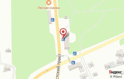 Фавика на карте