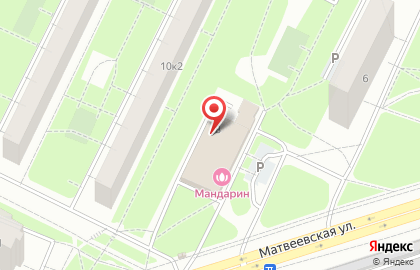 Матвеевские бани на карте