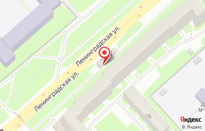 Престиж на улице Ленинградской на карте