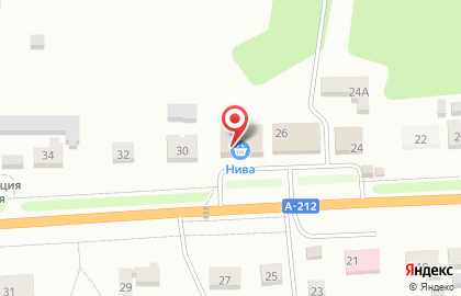 Магазин Нива в Пскове на карте
