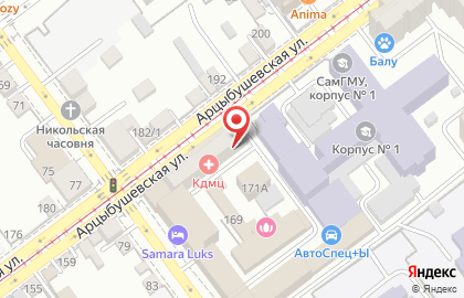 ЗАО Астро-Волга-Мед на Арцыбушевской улице на карте