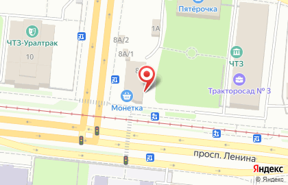 Фишка на проспекте Ленина на карте