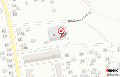Автостоянка в Чите на карте