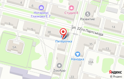 Кулинария на ул. Школьной, 38 на карте