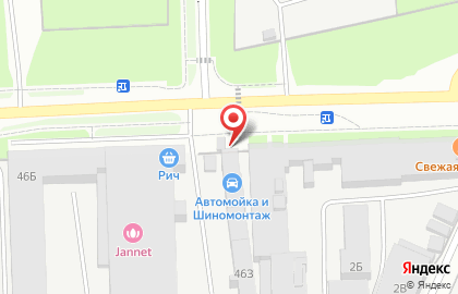 Шиномонтажная мастерская в Петродворцовом районе на карте