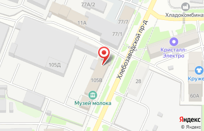 АвтоМакс в Хлебозаводском проезде на карте
