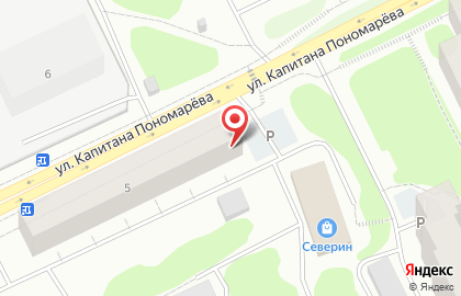 Салон-парикмахерская Каре в Мурманске на карте