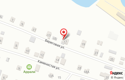 Мясной магазин Халяль на Береговой улице на карте