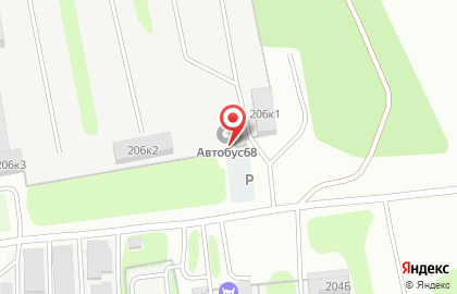 Фирма по заказу автобусов Автобус68 на карте