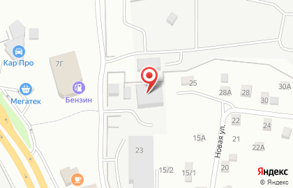 ООО Продсервис на Новой улице на карте