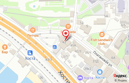 Почта Банк в Сочи на карте