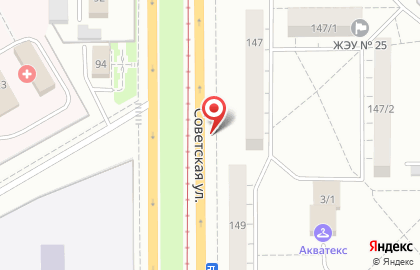 Компания Европлан на Советской улице на карте