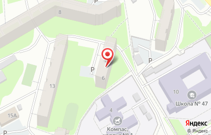 Парикмахерская в Перми на карте
