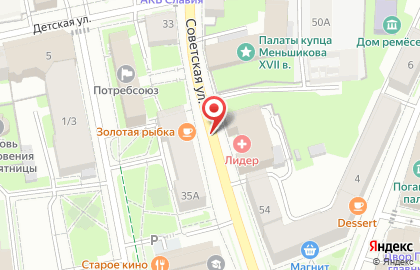 Микрорайон №1 на карте