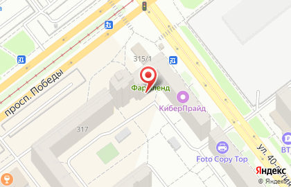Парикмахерская Наша в Калининском районе на карте