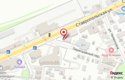 Медицинский центр Ра-курс на Ставропольской улице на карте