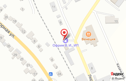 Заправочная станция в Ставрополе на карте