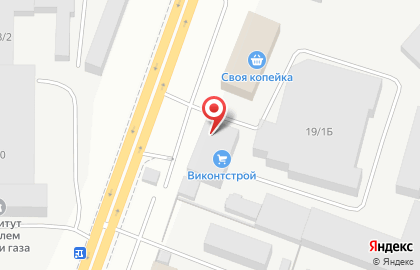 Оптово-розничный магазин Виконт на Автодорожной улице на карте