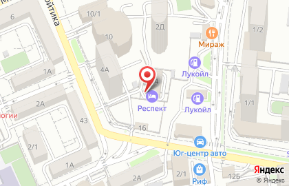 Автосервис Паритет в Ставрополе на карте