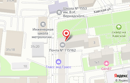 Пансионат Почта России в Даниловском районе на карте