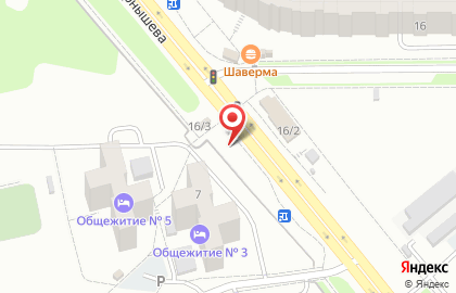 Кафе Оазис на улице Петра Словцова на карте