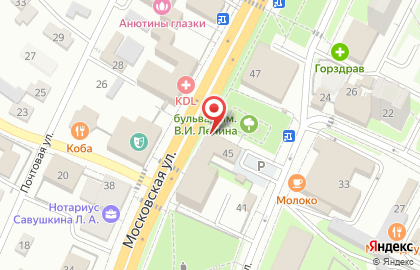 Пиццерия Додо Пицца в Москве на карте