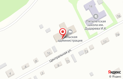 Детский сад Ягодка на Центральной улице на карте