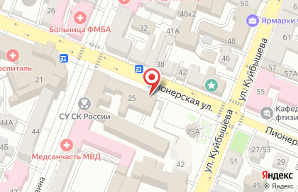 Управление МВД России по г. Самаре Изолятор временного содержания на карте