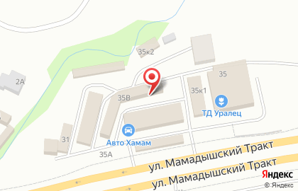 Производственно-торговая компания Казанские стальные профили на Мамадышском тракте на карте