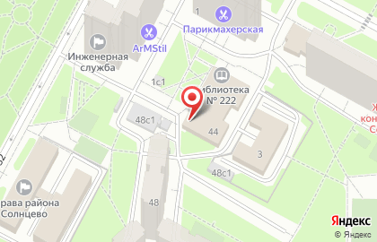 Галерея Солнцево на улице Богданова на карте