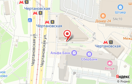 Студия эпиляции Гладкий Ёжик на метро Чертановская на карте