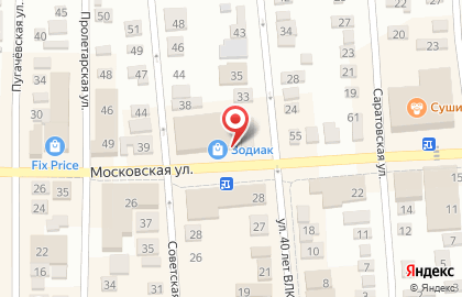 Салон связи Связной на Московской улице на карте