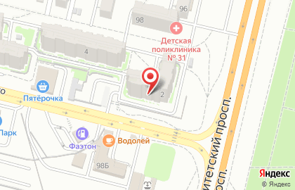 Агентство Апельсин в Советском районе на карте