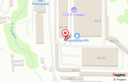 Магазин Плитка-Сантехника.рф в Нижегородском районе на карте