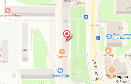 Аптека Планета Здоровья в Чайковском, на улице Ленина, 36 на карте