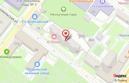 Антикварный салон на Комсомольской на карте