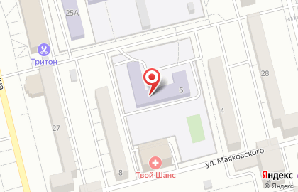 Центр LUDI на Маяковского на карте
