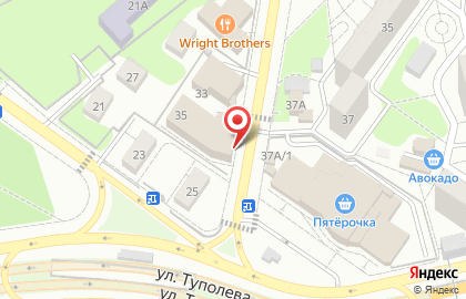 Продовольственный магазин в Москве на карте